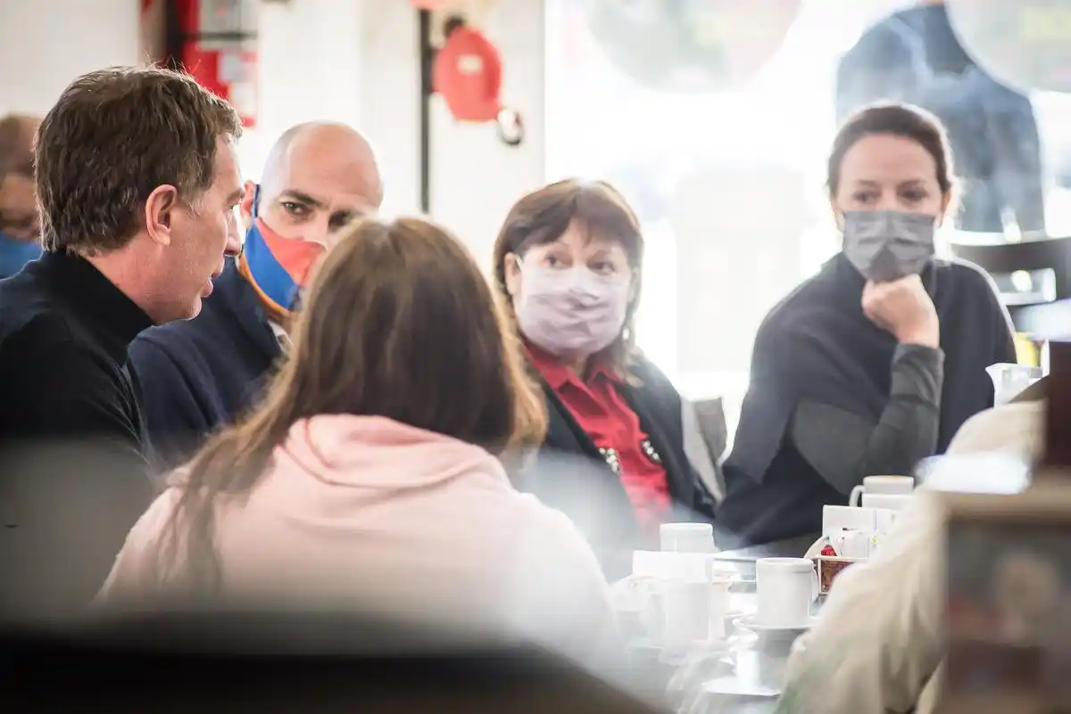 Santilli y Ocaña recorrieron Malvinas Argentinas y afirmaron que “se puede vivir en paz”