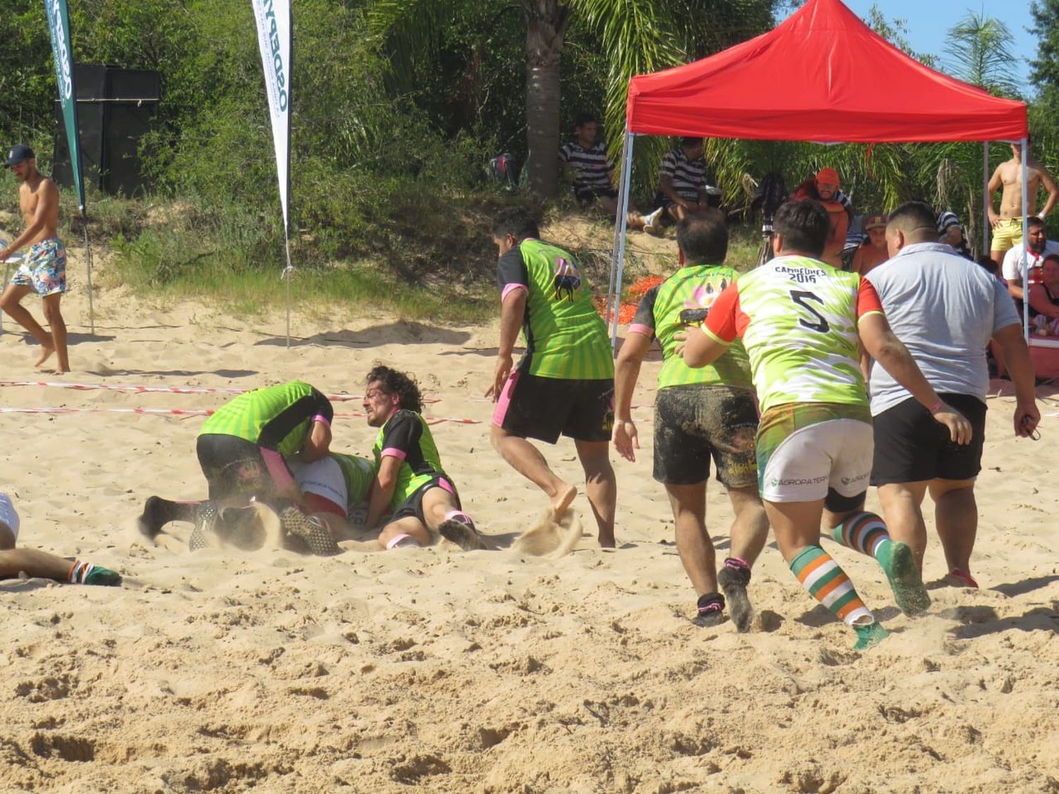 El sábado se disputará el Five Beach Rugby en Ñandubaysal