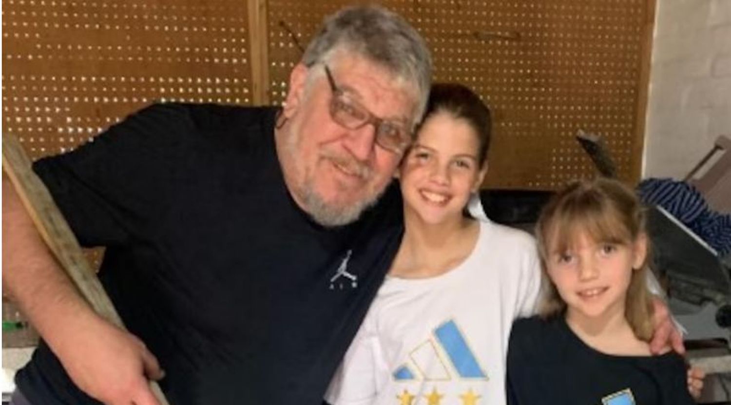 Las hijas de Wanda Nara y Mauro Icardi fueron con la conductora a visitar a su abuelo paterno a Rosario en el día de la Patria