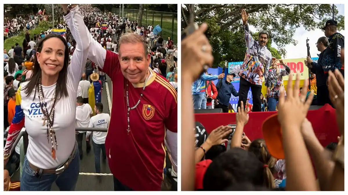 ¡COMANDOS ECHAN EL RESTO! Cierres de campaña toman Caracas por los cuatro costados