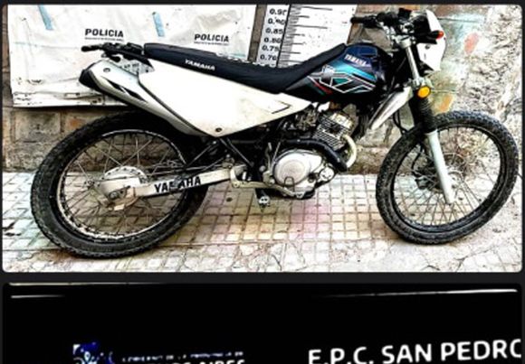 Aprehendieron a un adolescente con una moto robada
