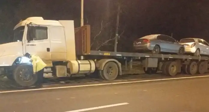 Detuvieron a un camionero con pedido de captura cuando transportaba un auto robado en Entre Ríos