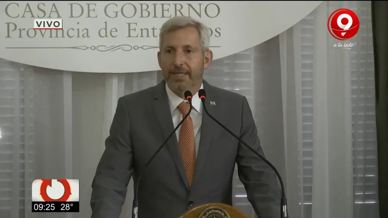 Frigerio habló del aguinaldo: "Estamos definiendo el cronograma"