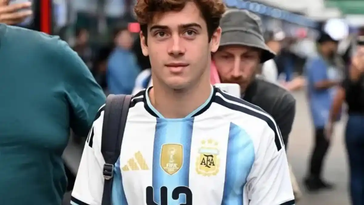 Franco llegó al circuito con la camiseta de la selección