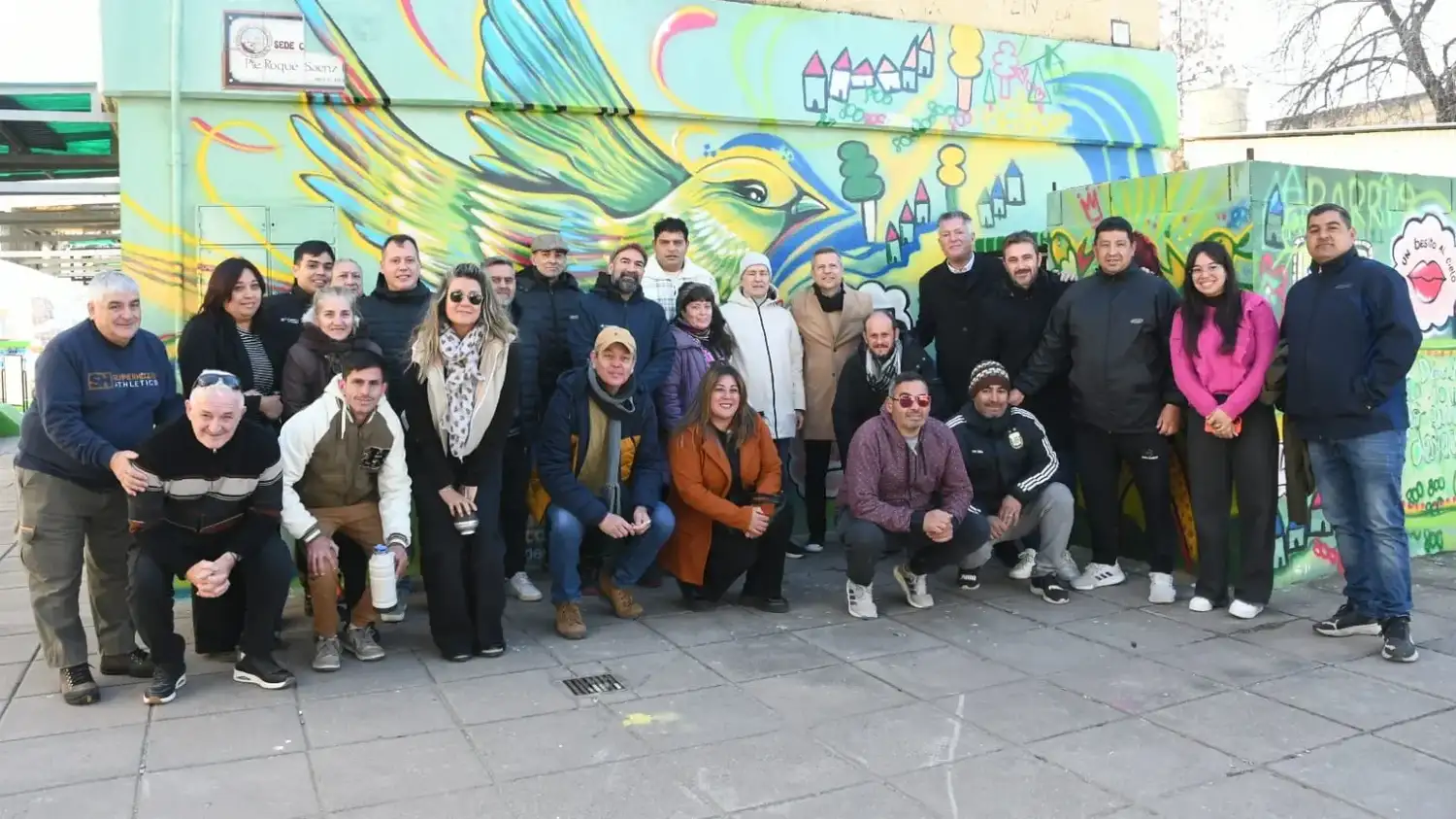 Barrio Sáenz Peña sumó pavimento, una nueva plazoleta y avanza hacia el 100% de iluminación LED