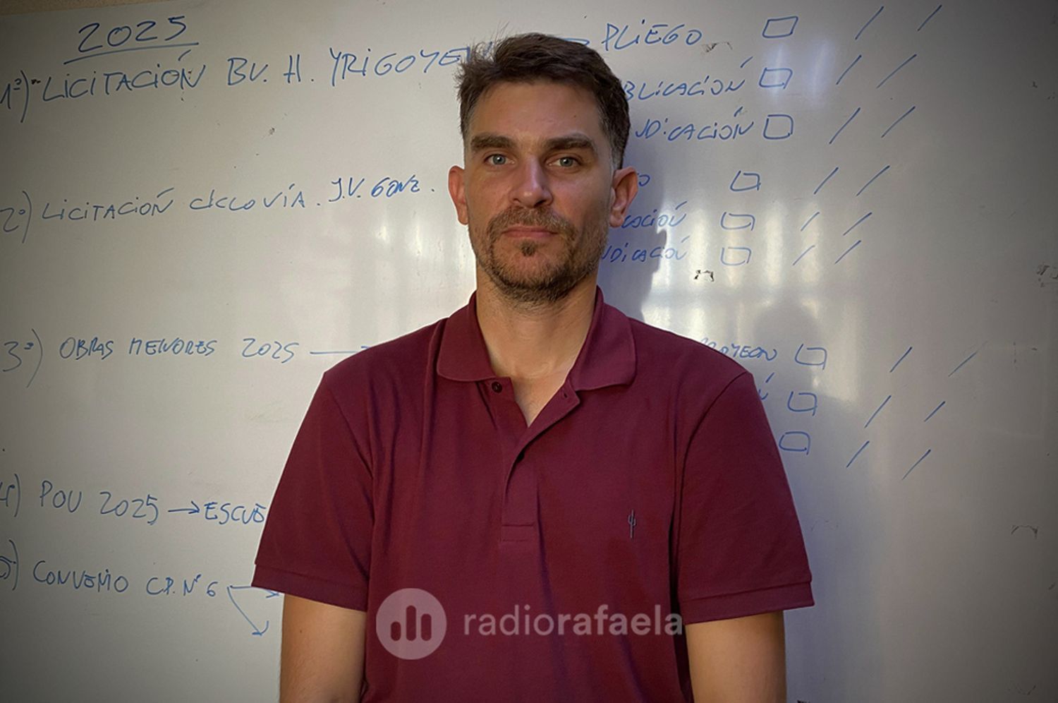 Secretario de Infraestructura, Servicios y Ambiente, Nicolás Asensio