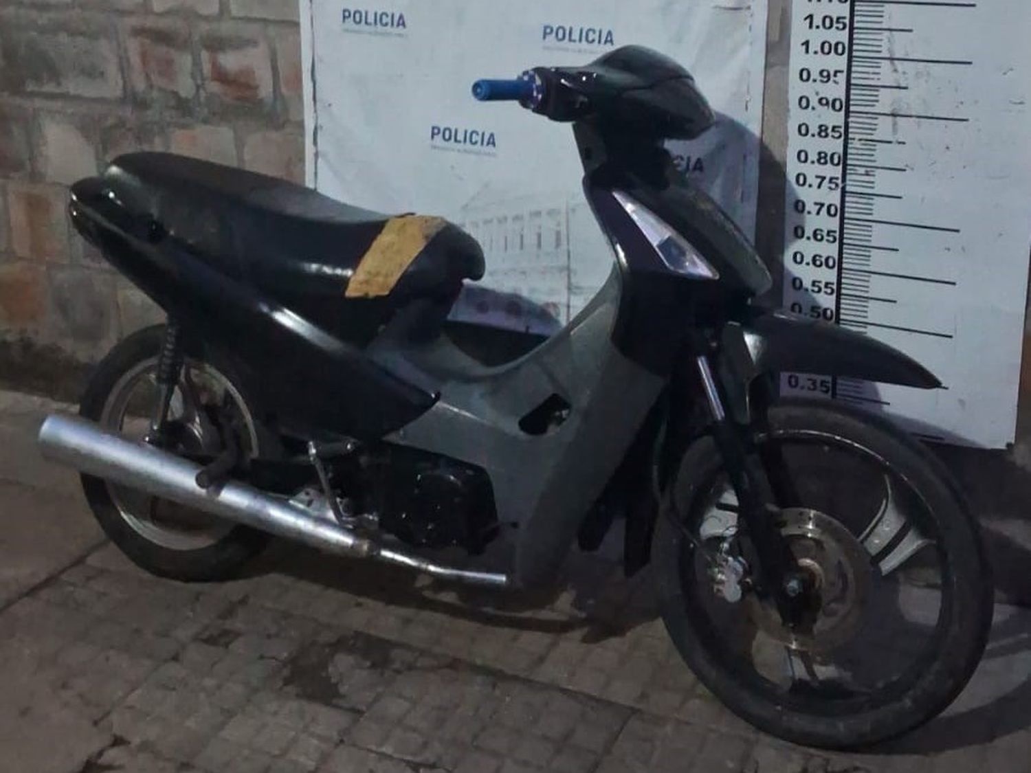 Recuperan una moto robada el año pasado: la conducía un menor de edad