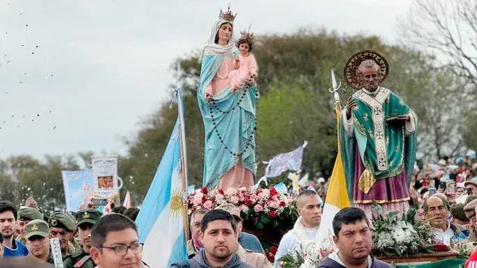 Más de 150.000 peregrinos caminaron de Rosario a San Nicolás