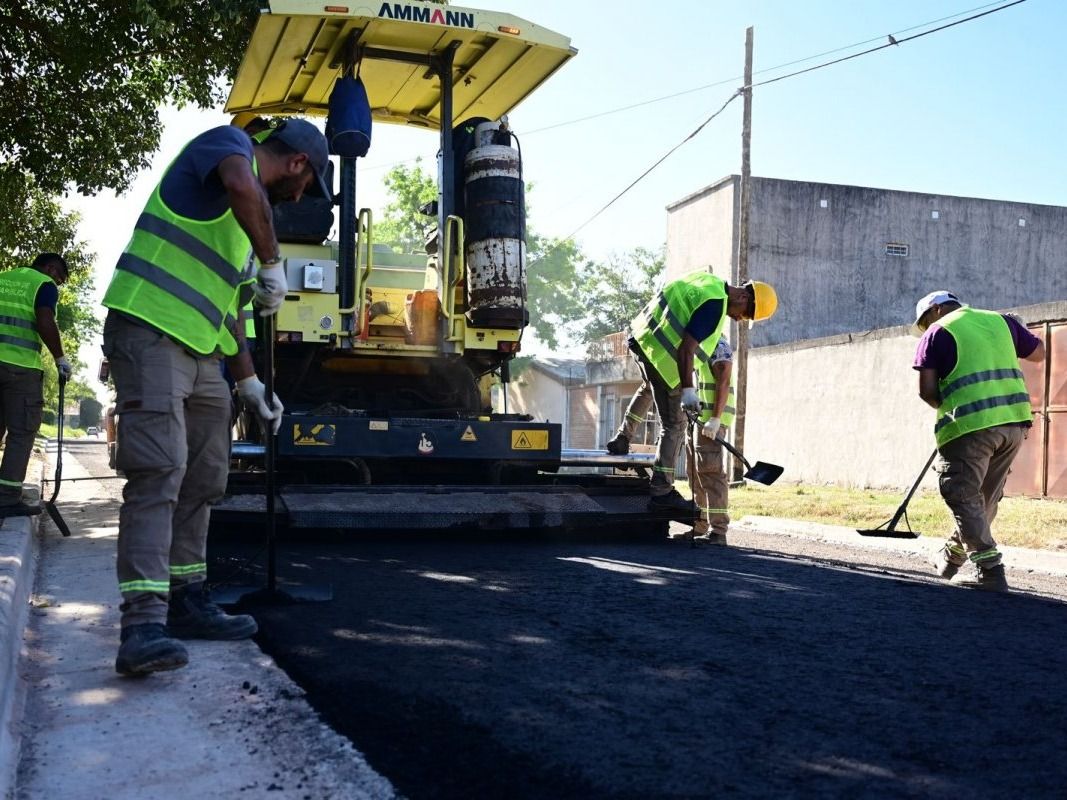 Pusieron en marcha la Planta de Asfalto y ya comenzó la pavimentación de calles en Gualeguaychú