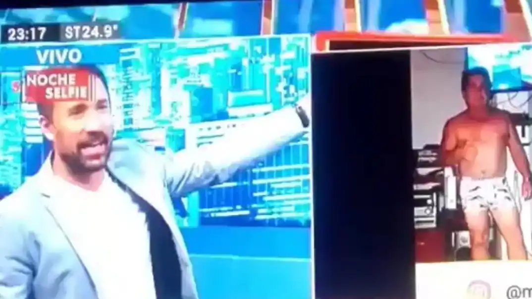 Candidato a Intendente de Arrecifes salió desnudo en TV y renunció a horas de las PASO