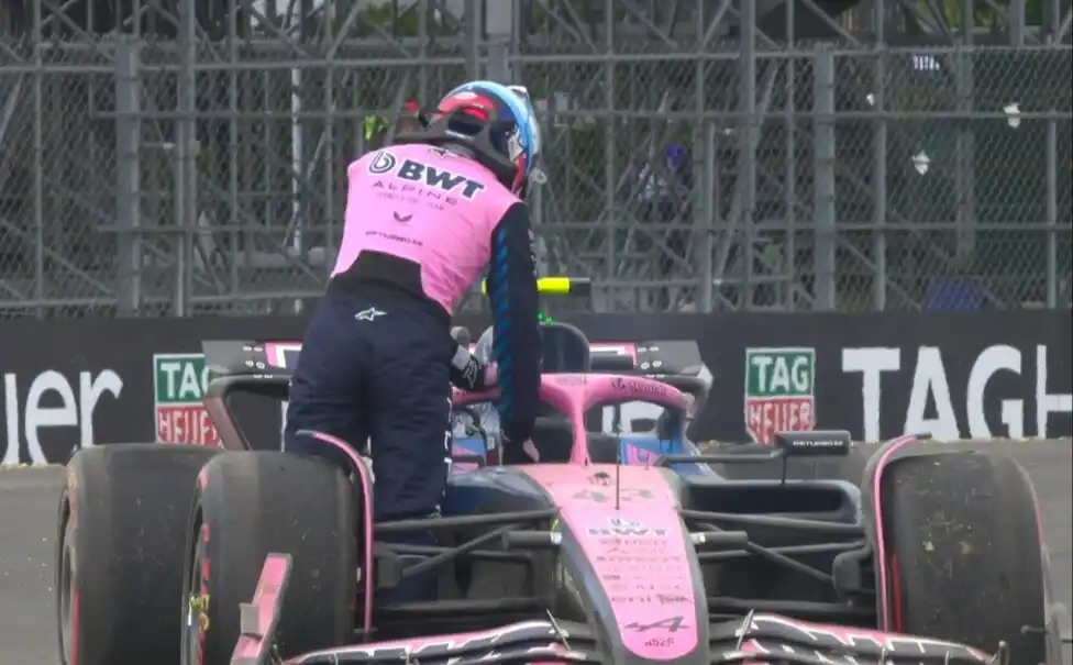 Colapinto saldrá último este domingo.