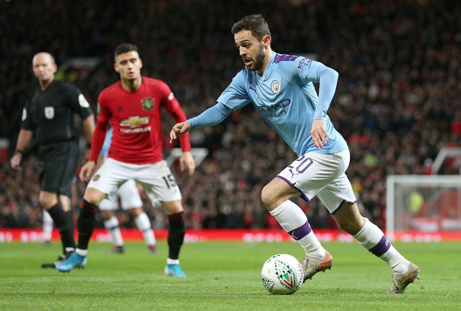 Manchester City sacó ventaja ante el United