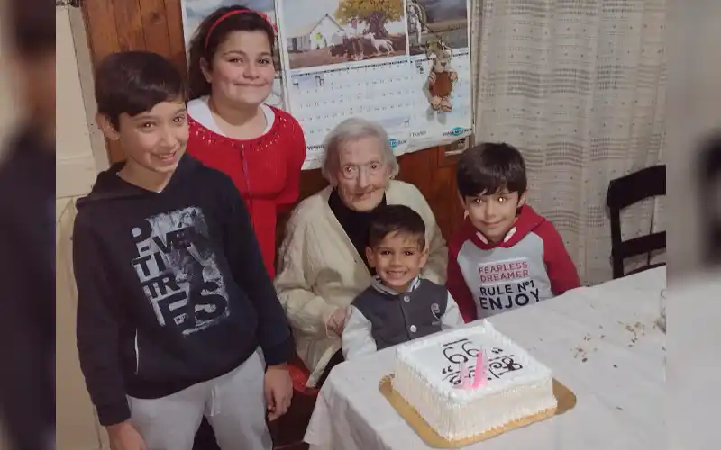 ¡Mercedes Puy cumplió 99!