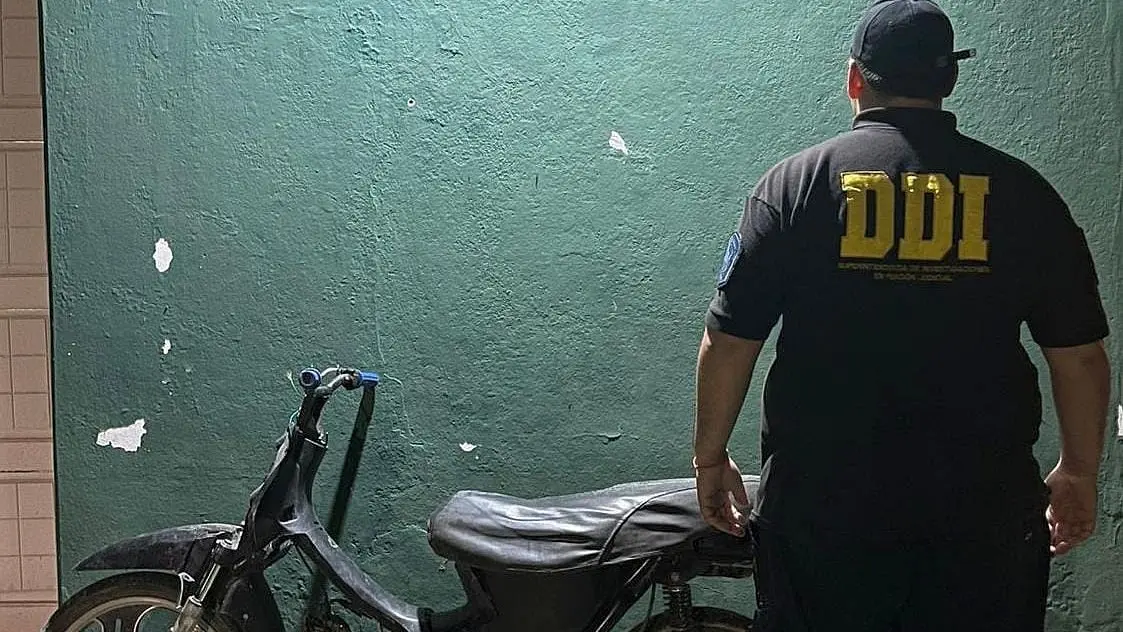 Secuestraron una moto