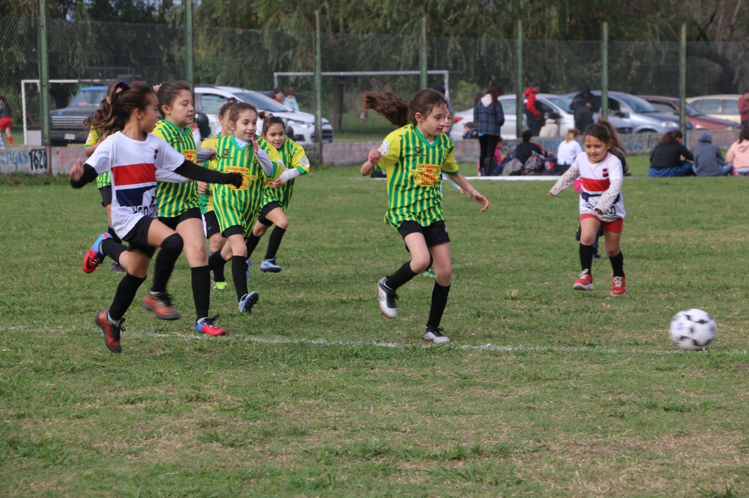 Se llevó a cabo un multitudinario encuentro femenino en la cancha de Sarmiento