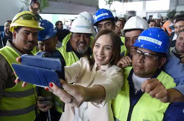 Vidal afirmó que es “muy optimista con el futuro de los bonaerenses”