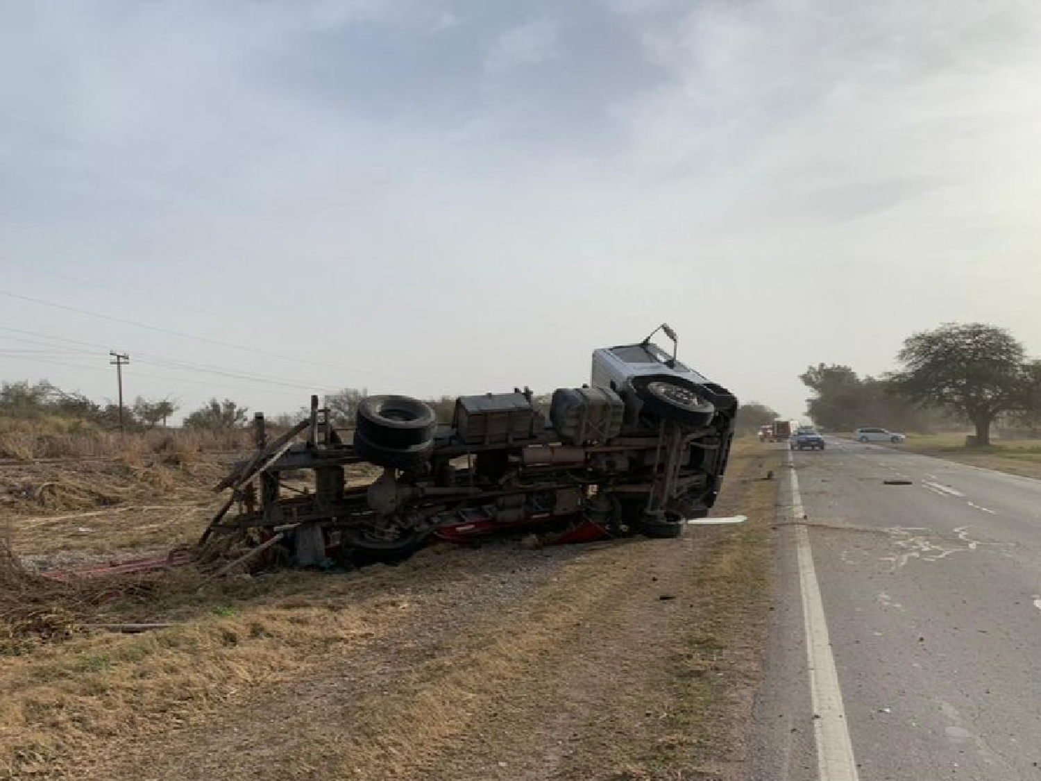 Murió un motociclista tras chocar con un camión en Ruta 19