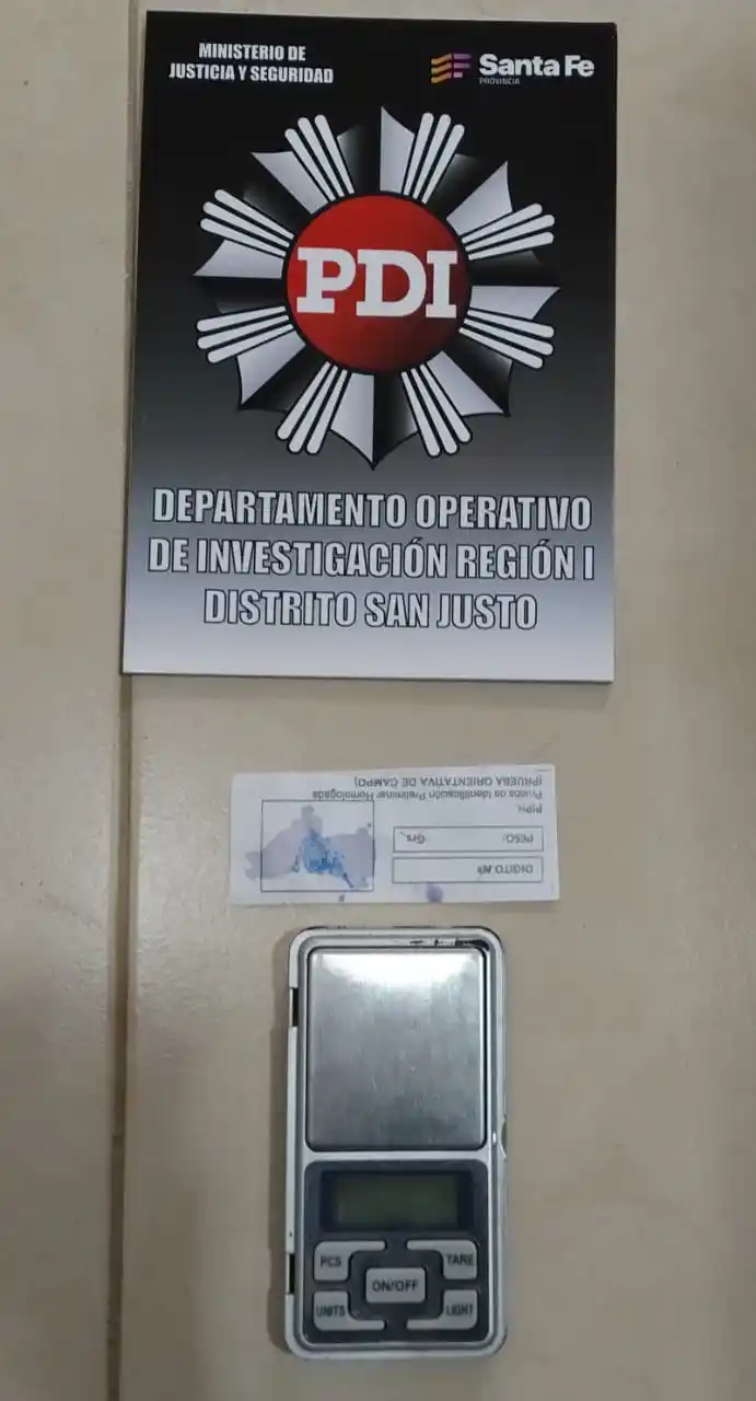 allanamiento droga pdi san justo robo moto nelson - 2