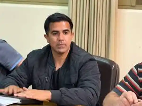 Concejal justicialista de Federación, Claudio Gómez