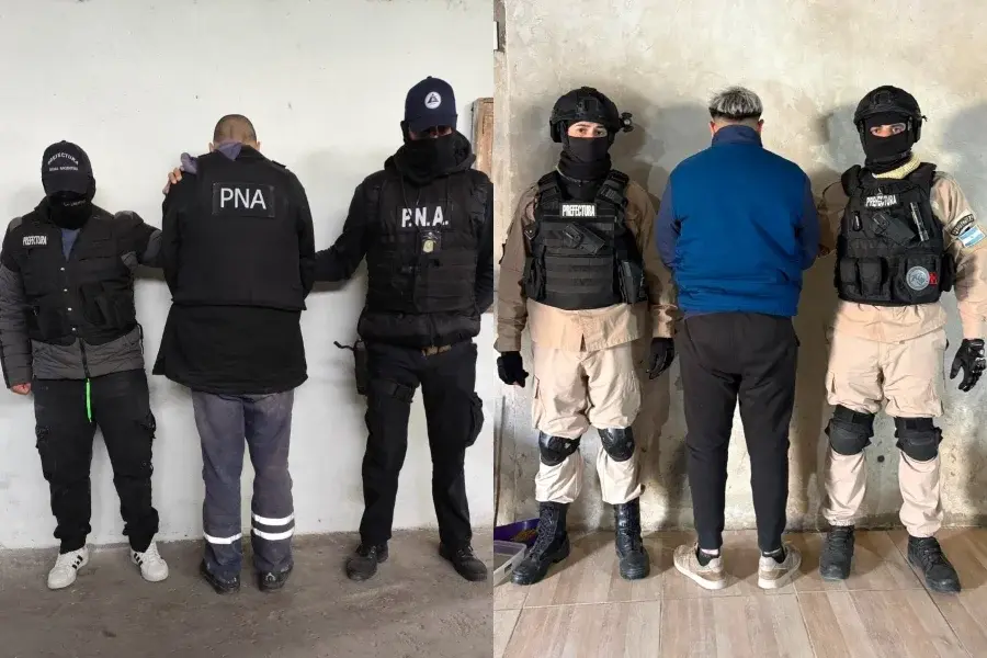 Un operativo de Prefectura contra una banda narco terminó con 10 detenidos en Rosario y alrededores