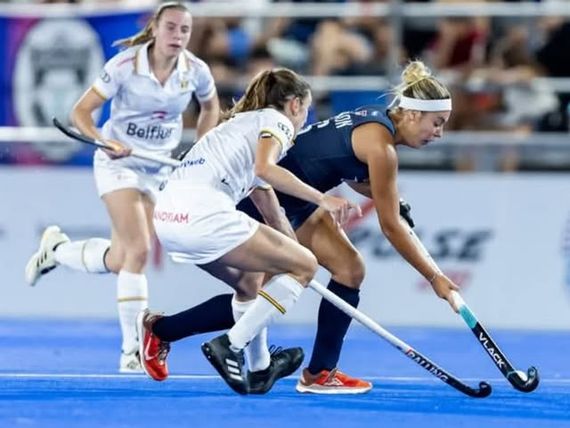 Las Leonas igualaron, pero se llevaron el bonus ante Bélgica