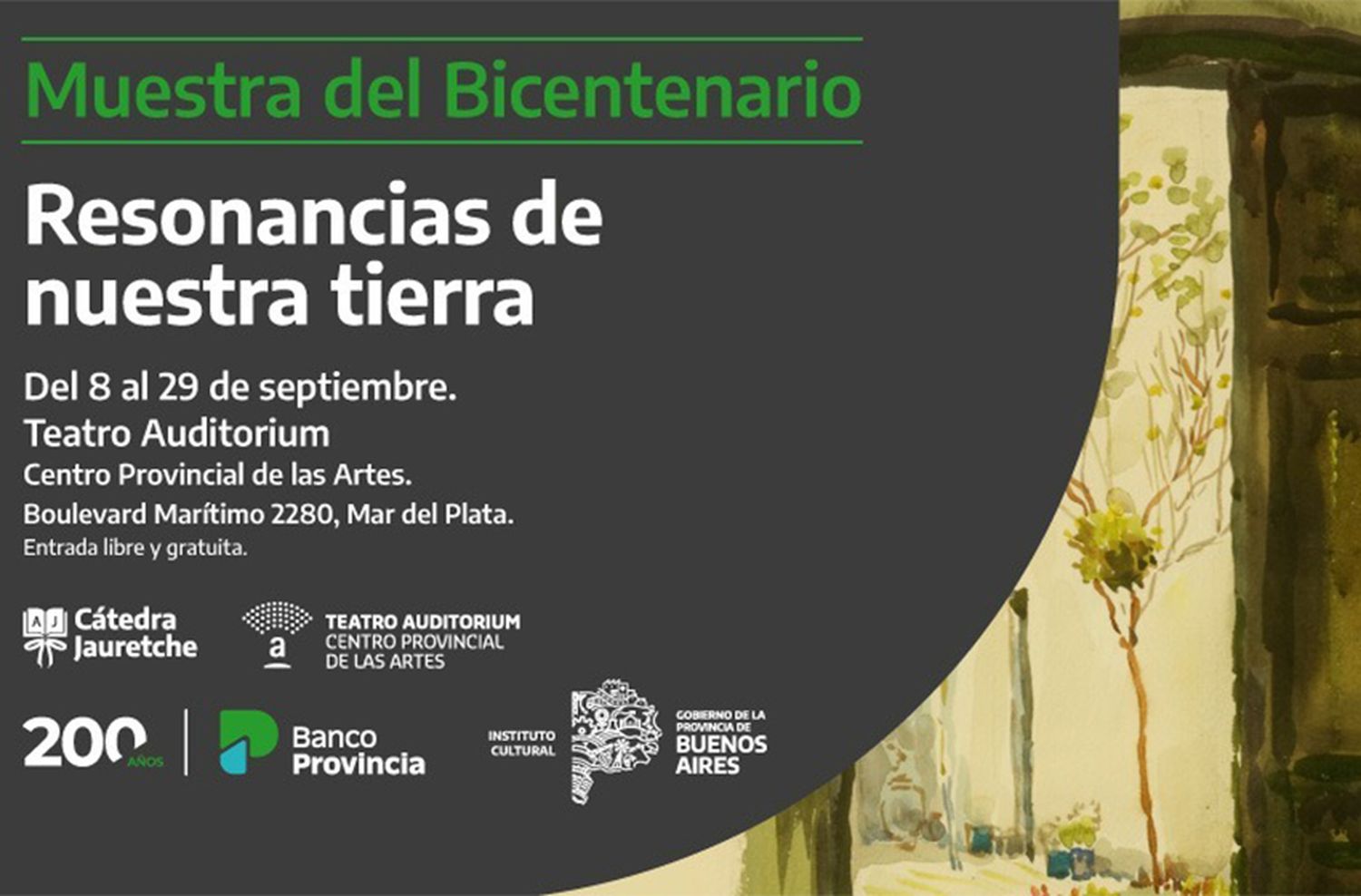 La muestra de arte de Banco Provincia llega a Mar del Plata