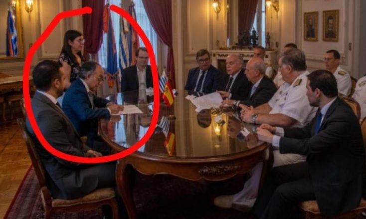 Entre los detenidos, Sonia María Mora Pintos, vinculada al Ministerio de Defensa