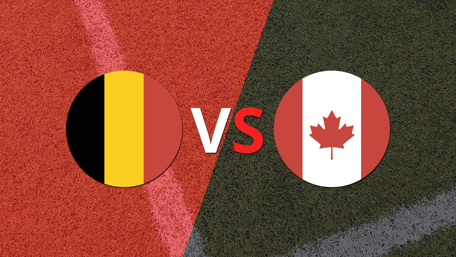 Primera vez entre Bélgica y Canadá en la historia mundialista