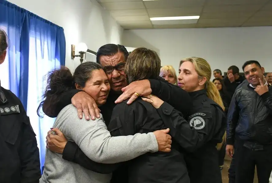 La directora del Penal de Olmos el día de su asunción