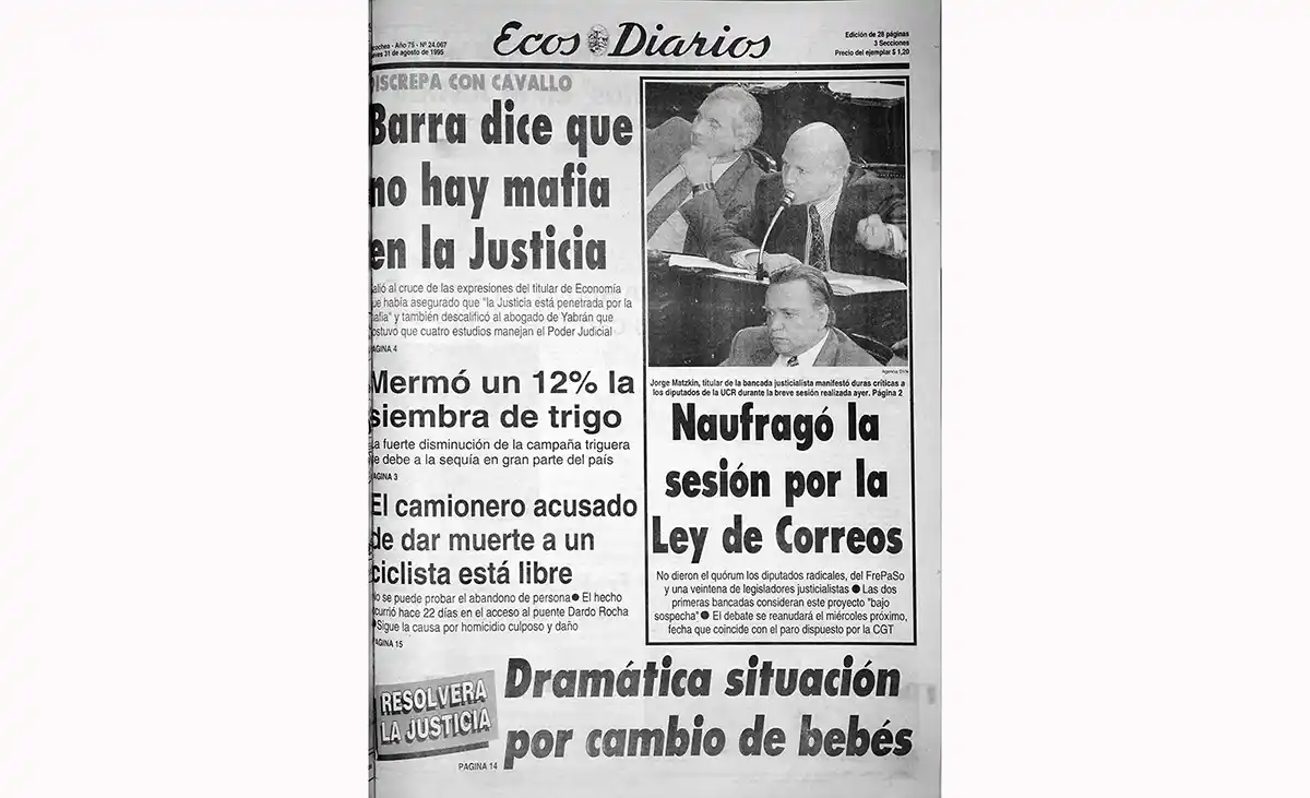 Jueves 31 de agosto de 1995