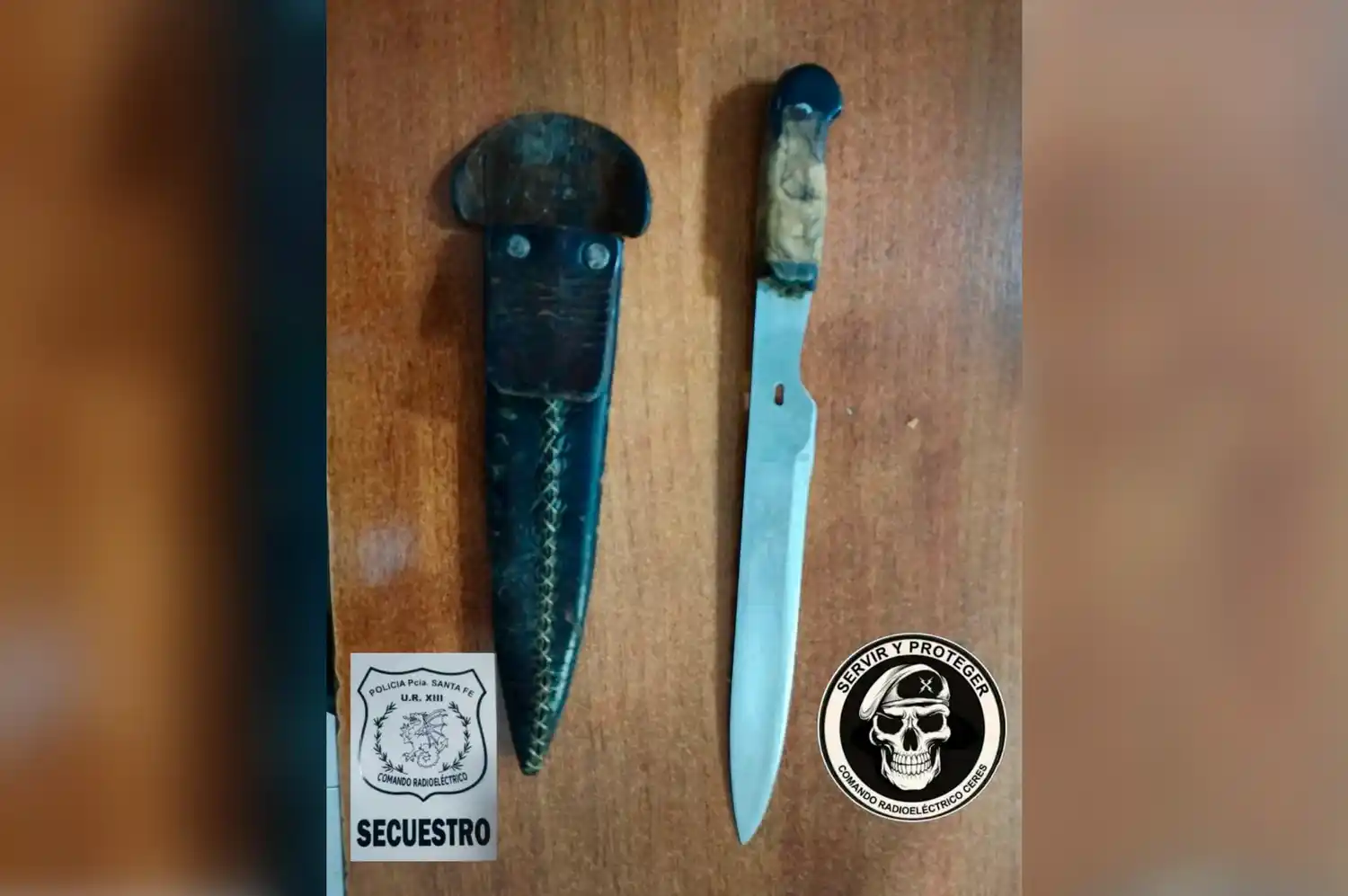 Armado con dos cuchillos, amenazó al personal del sistema de monitoreo en una ciudad de la región