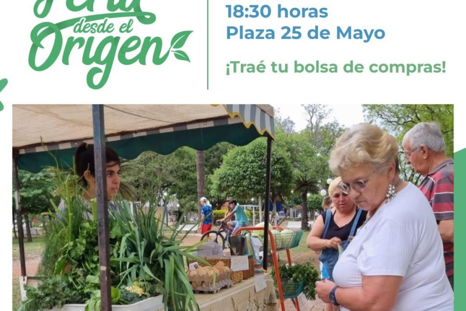 Feria Sustentable: el objetivo de este espacio es incentivar a las y los vecinos a la compra de alimentos orgánicos, dar a conocer emprendimientos verdes y seguir fomentando el desarrollo local para que cada vez haya más productores en esta red verde.