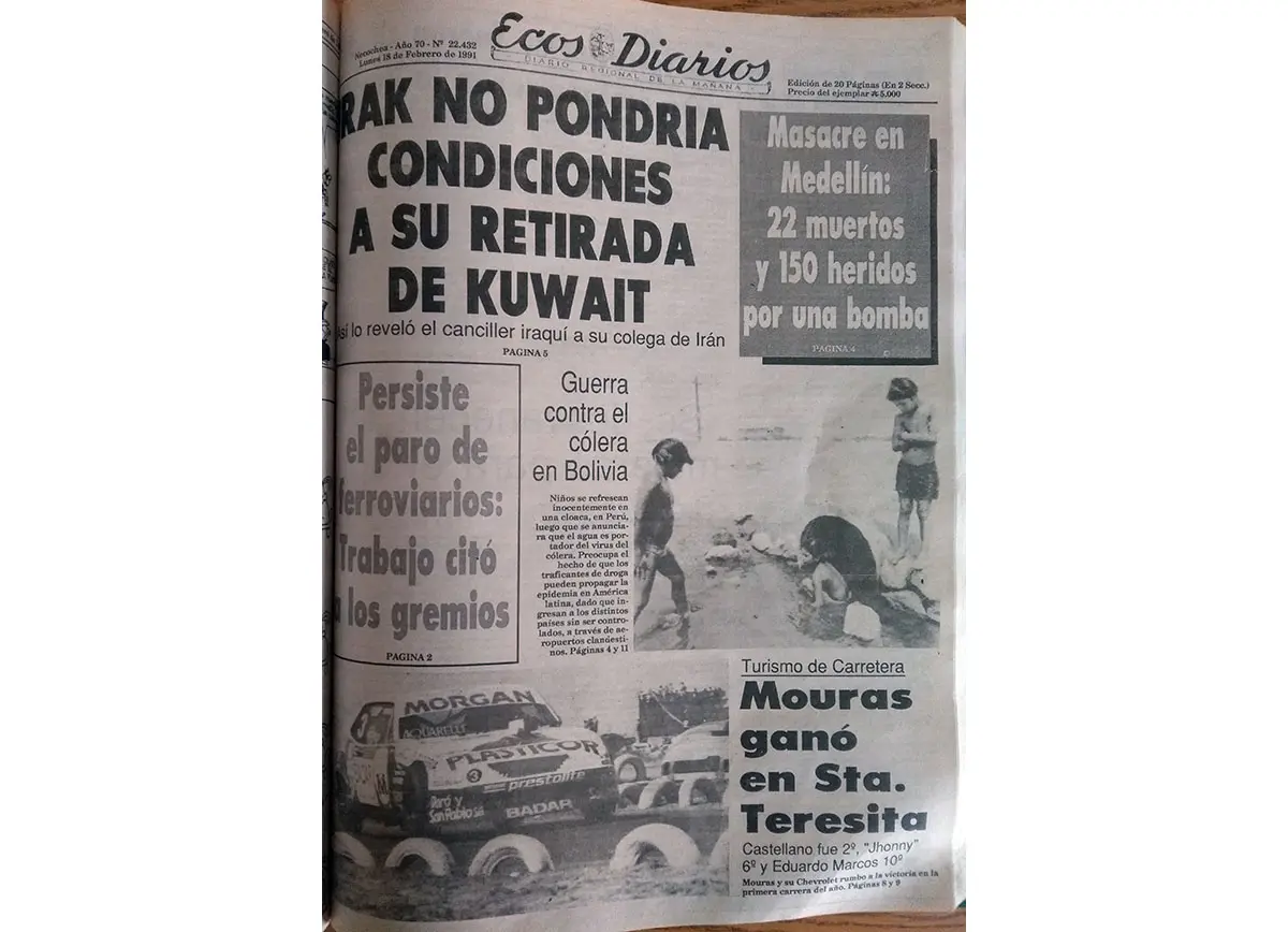 Lunes 18 de febrero de 1991