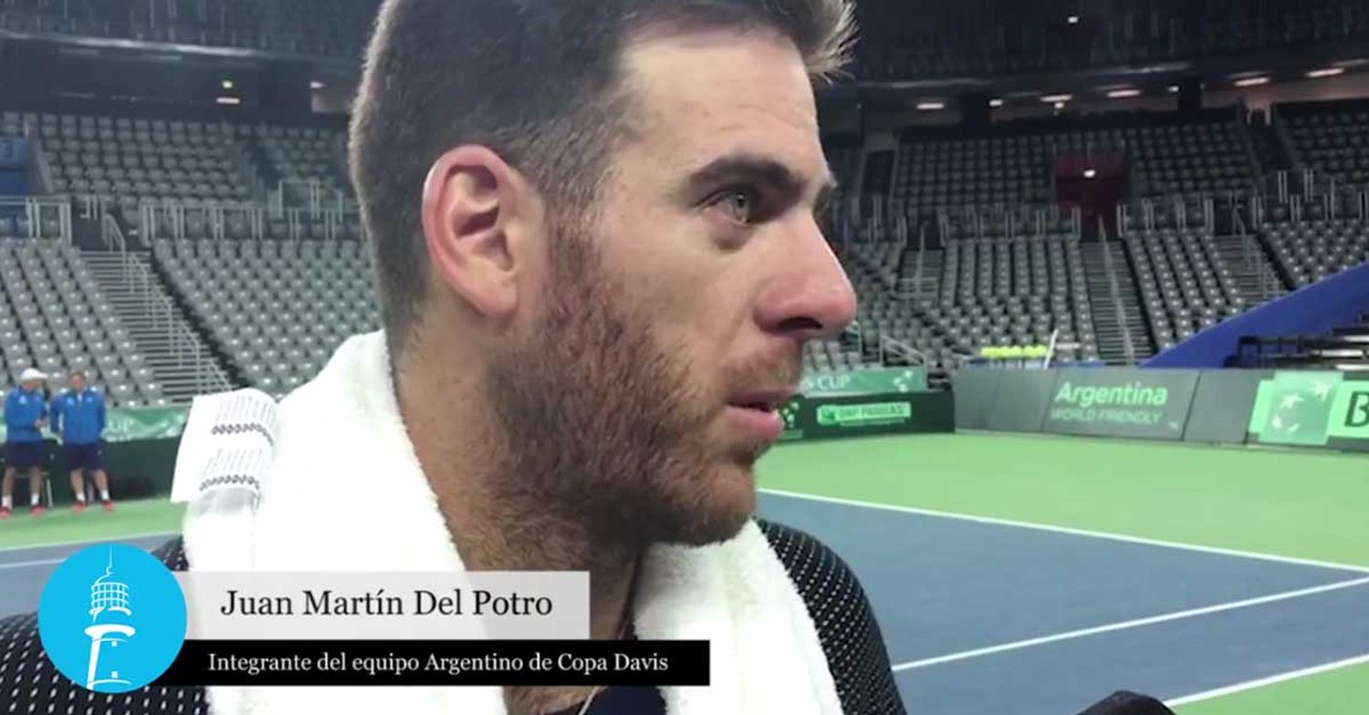 Del Potro: “Jamás imaginé que iba a estar en esta situación”