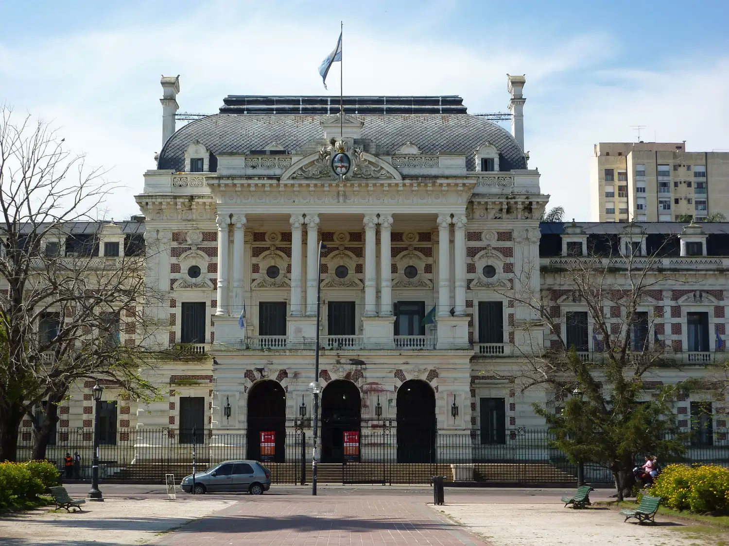 El Palacio de Gobierno de la Provincia de Buenos Aires.