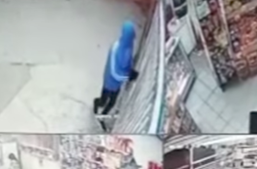 Captura de Telenoche: imagenes del momento del ataque a tiros