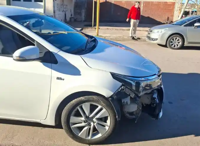 El accidente ocurrió en barrio Hospital.