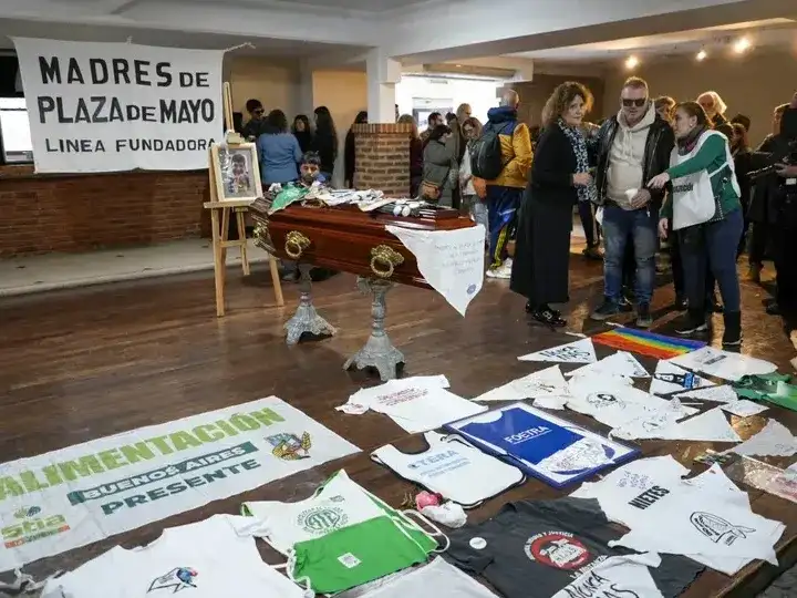 Dieron el último adiós a Taty Almeida.