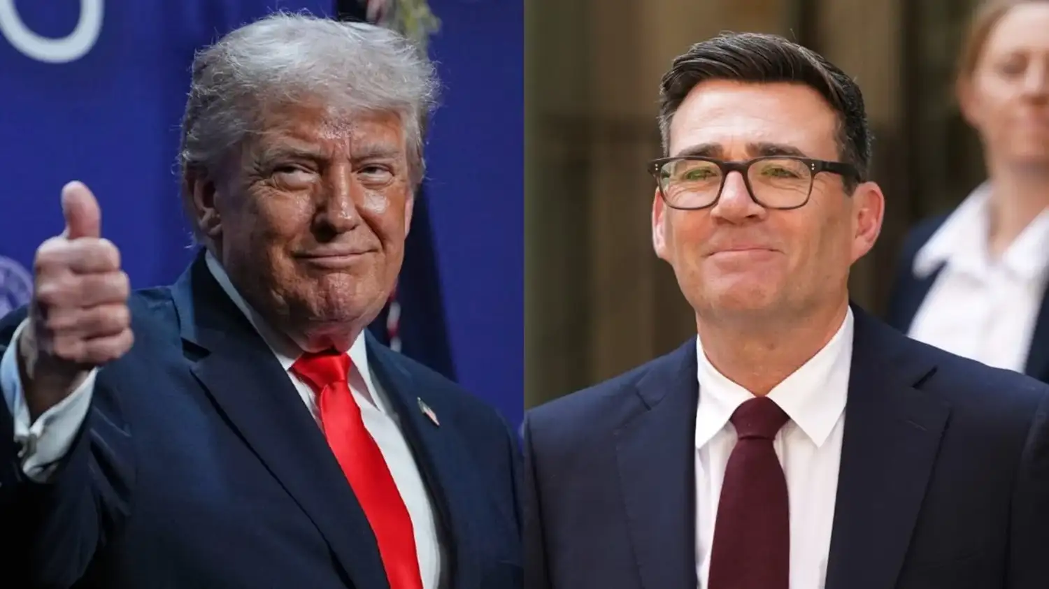 Tras la polémica con Malvinas, Trump y Burnham tuvieron su primer contacto