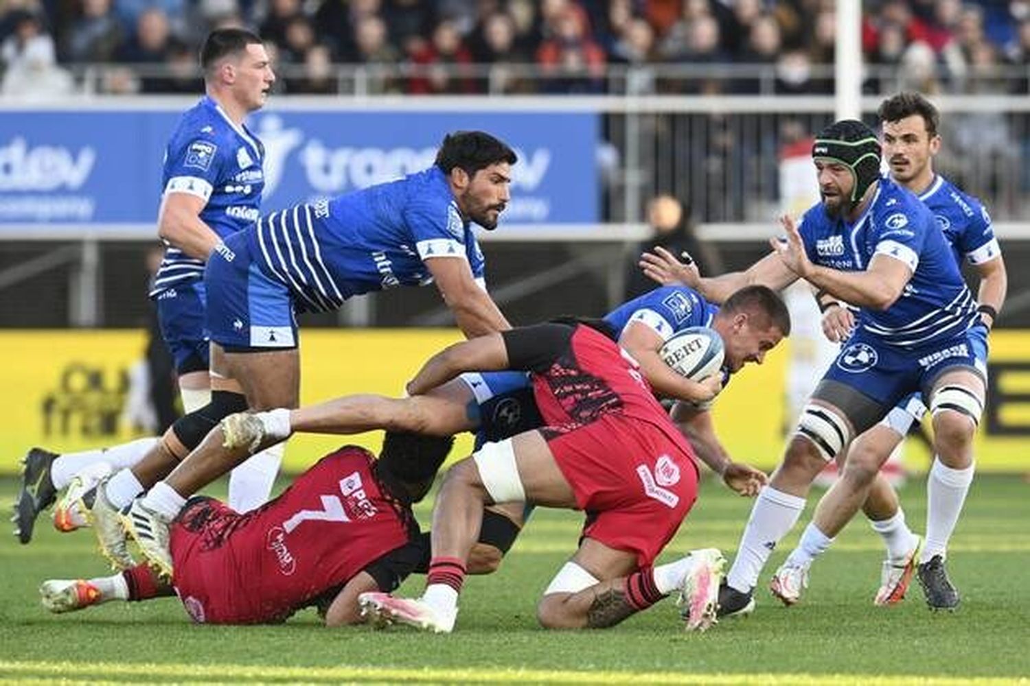 A Vannes no le alcanzó con el try de Rodrigo Bruni