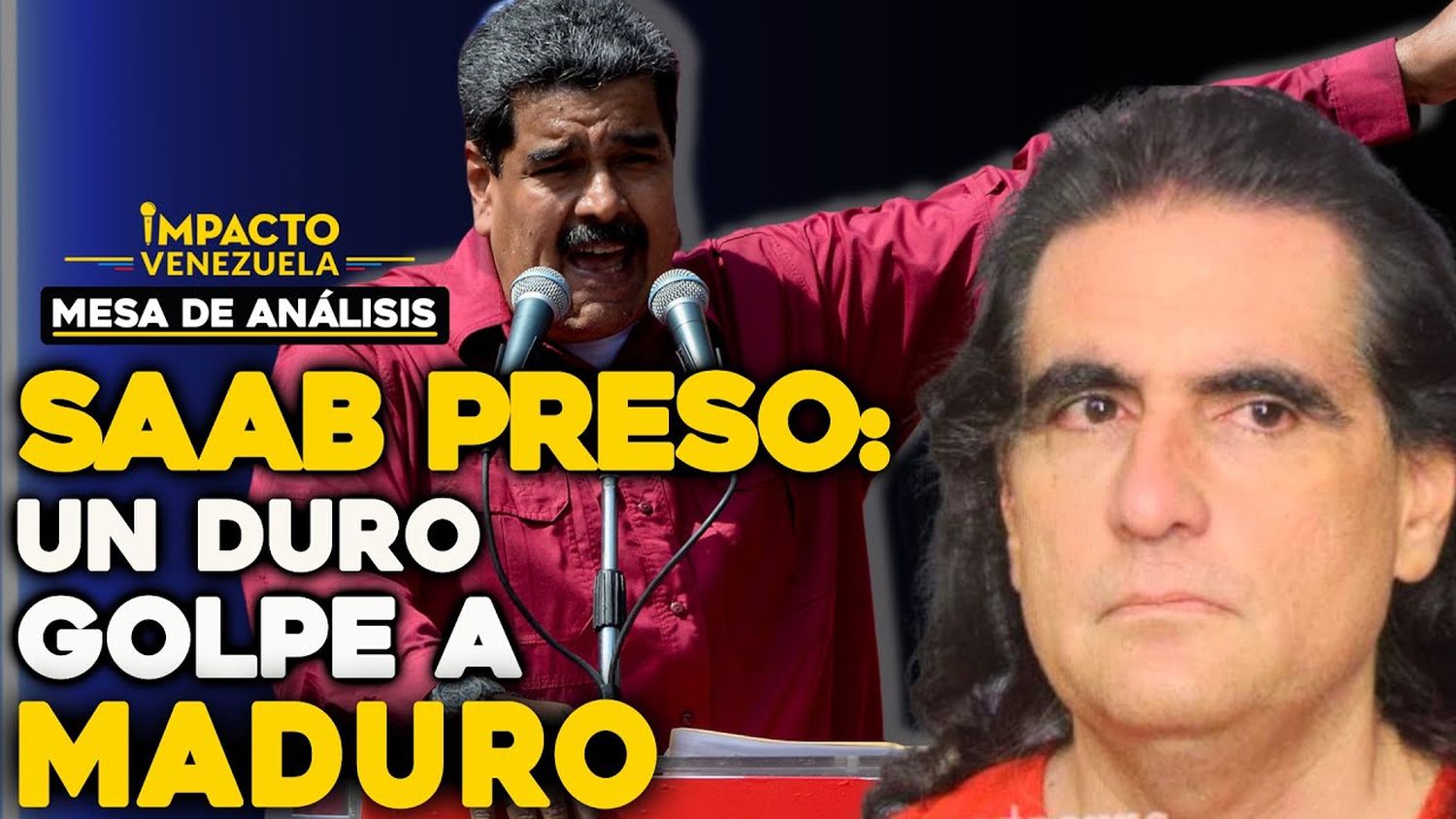 Álex Saab preso: UN DURO GOLPE A MADURO | Mesa de Análisis