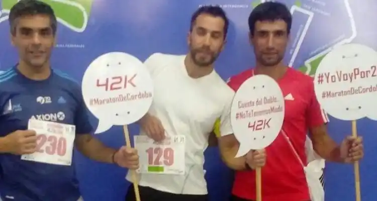 Sampedrinos en la Maratón de Córdoba
