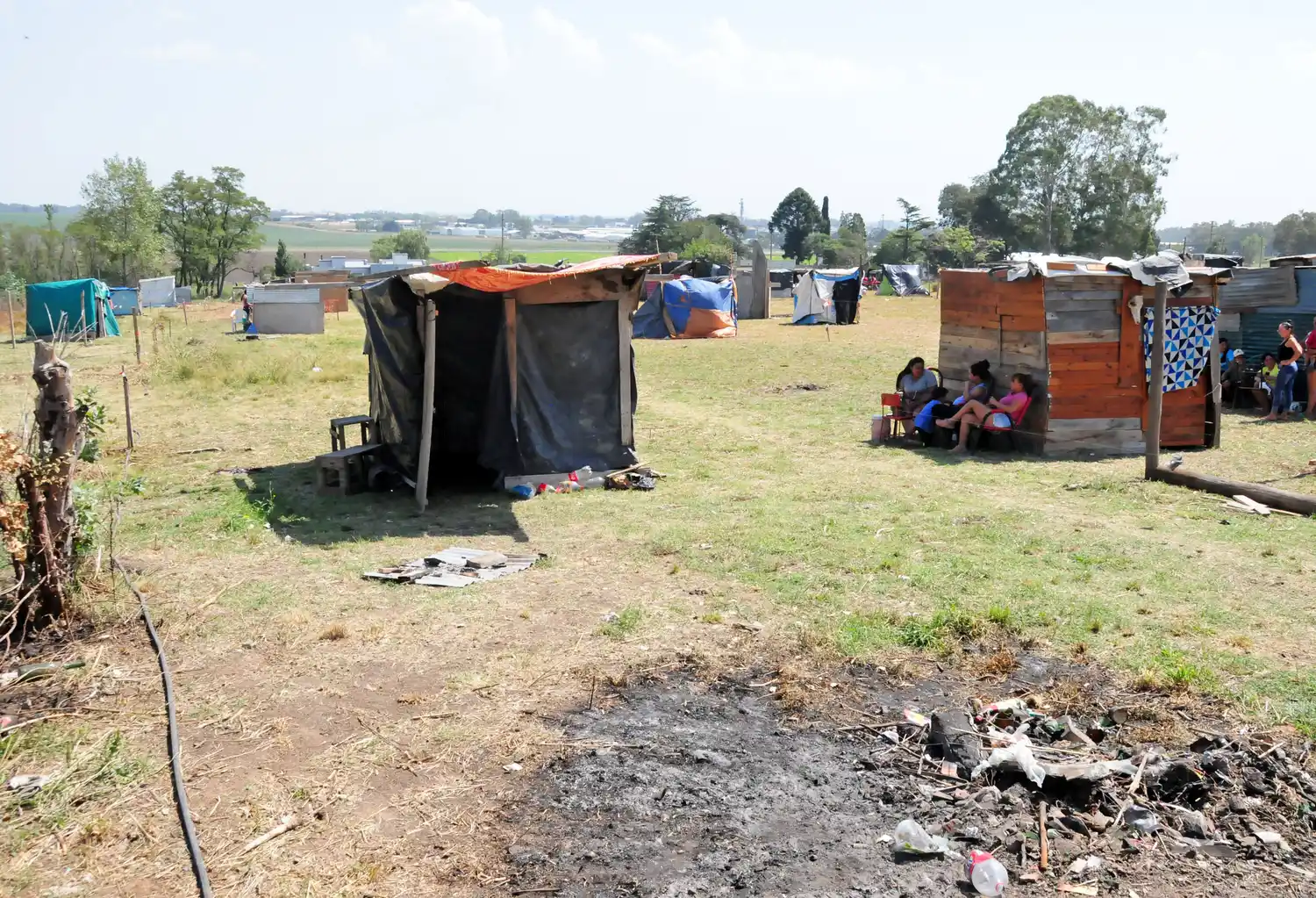 Según la resolución judicial de ayer, no podrán sumarse más ocupas en la usurpación y tampoco se permitirá conexiones de tendido eléctrico hasta tanto se completen las instancias del protocolo que impone la Suprema Corte.