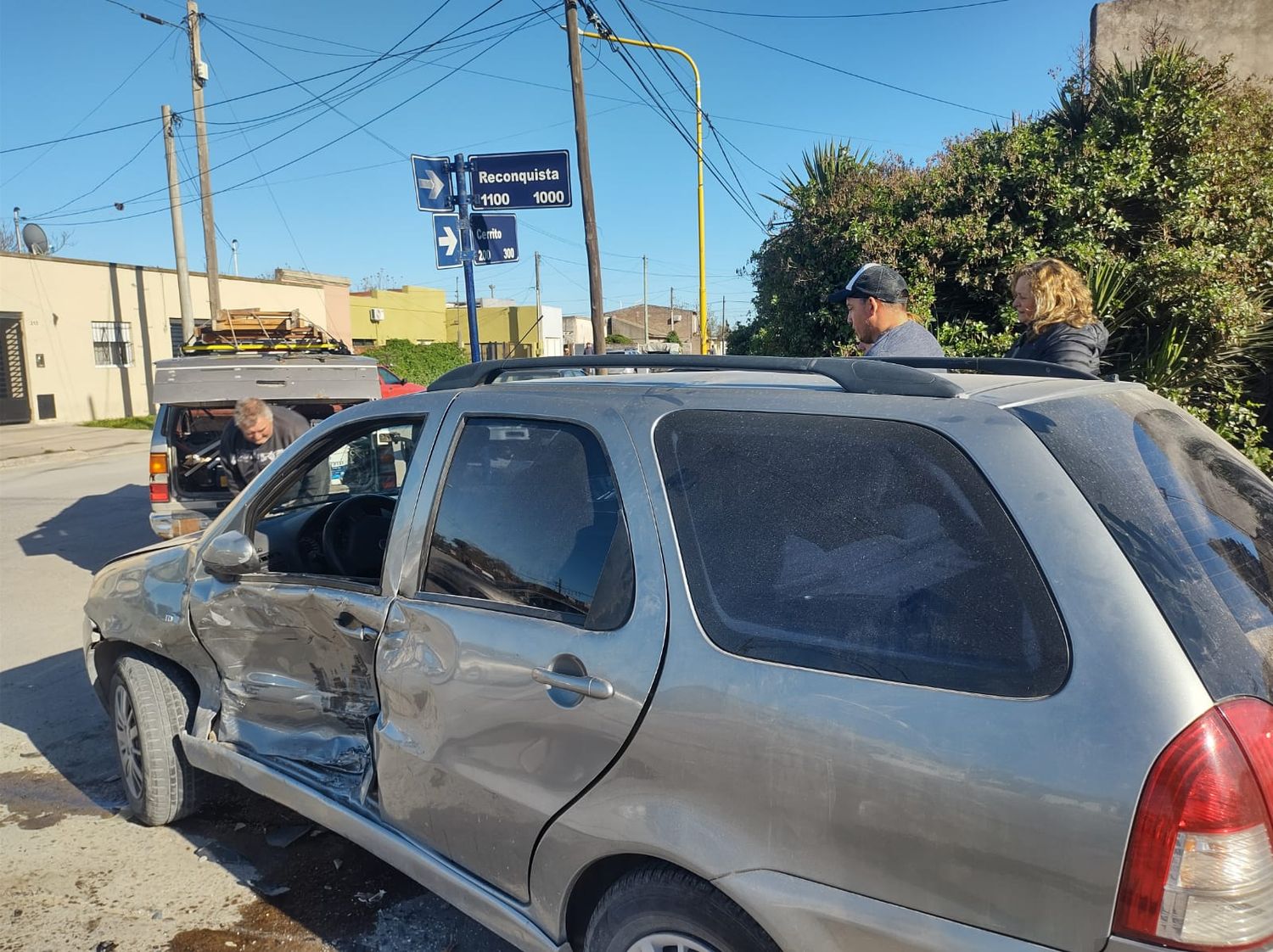 Choque sin lesionados en Cerrito y Reconquista