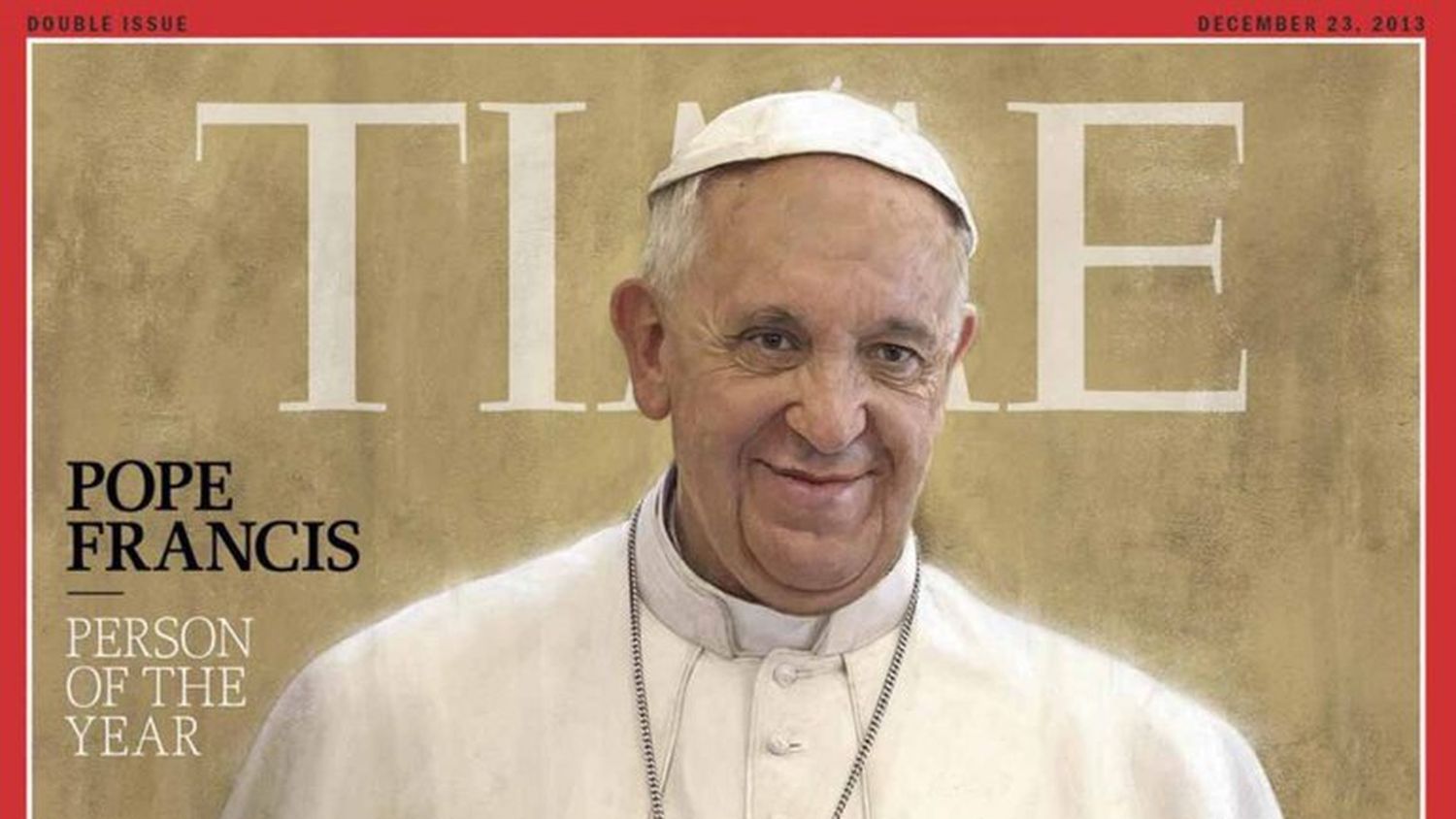 Francisco fue elegido el personaje del año