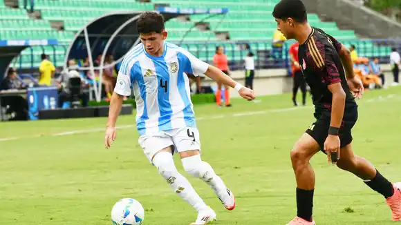 La Selección Argentina Sub 17 aplastó a Perú en el Sudamericano