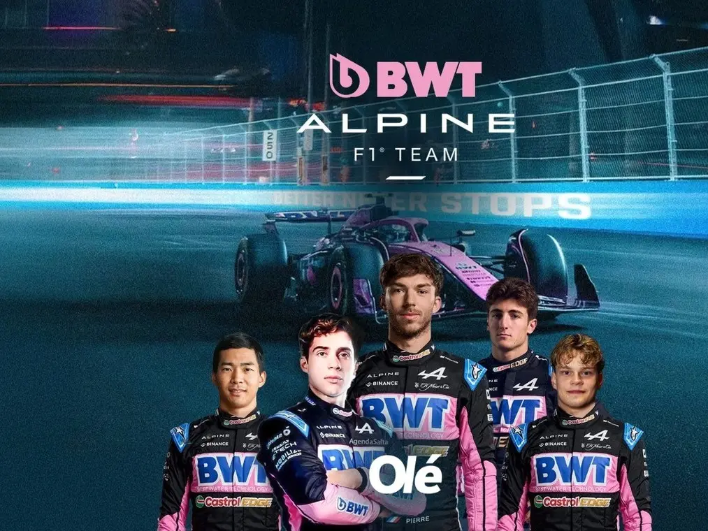 Los pilotos de Alpine en éste 2025: ¿quién será el compañero de Gasly en 2026?.Foto:Olé