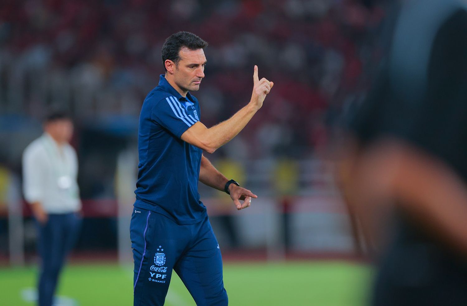 Scaloni valoró la actitud y la aparición de juveniles