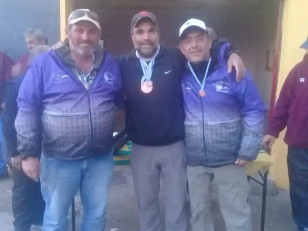 Gran labor tandilense en los provinciales de pesca