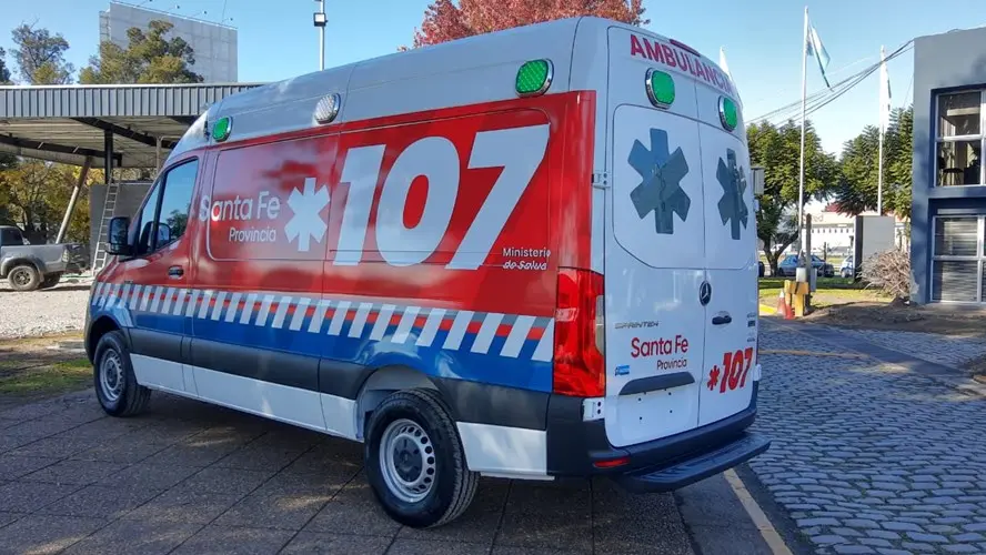 Trasladaron a Santa Fe al detenido que se quebró al tirarse de un tercer piso para escapar de la policía
